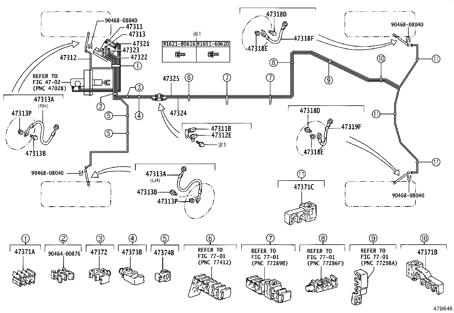 44050-22040 ACTUATOR ASSY, BRAKE product image