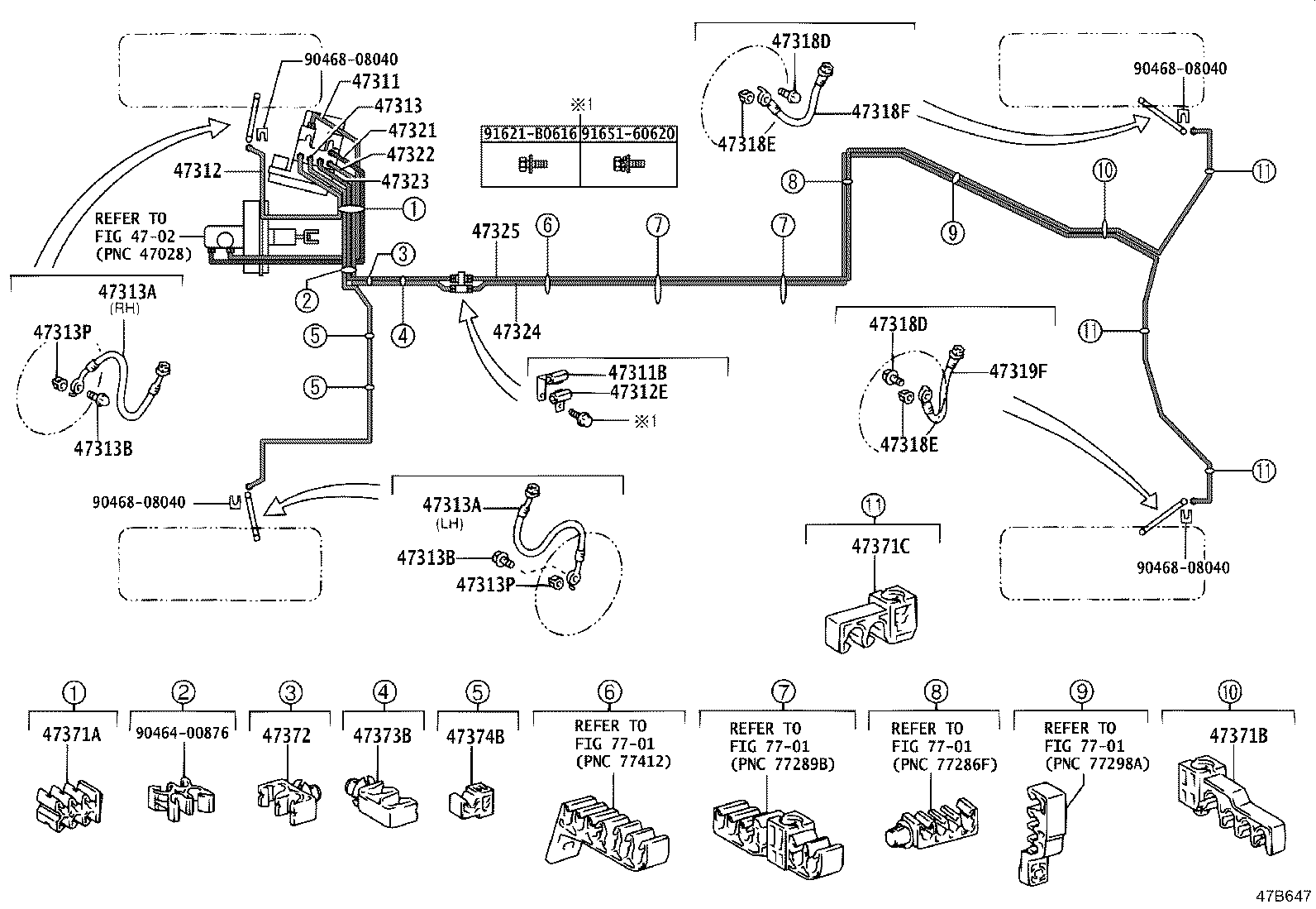 44050-22040 ACTUATOR ASSY, BRAKE product image