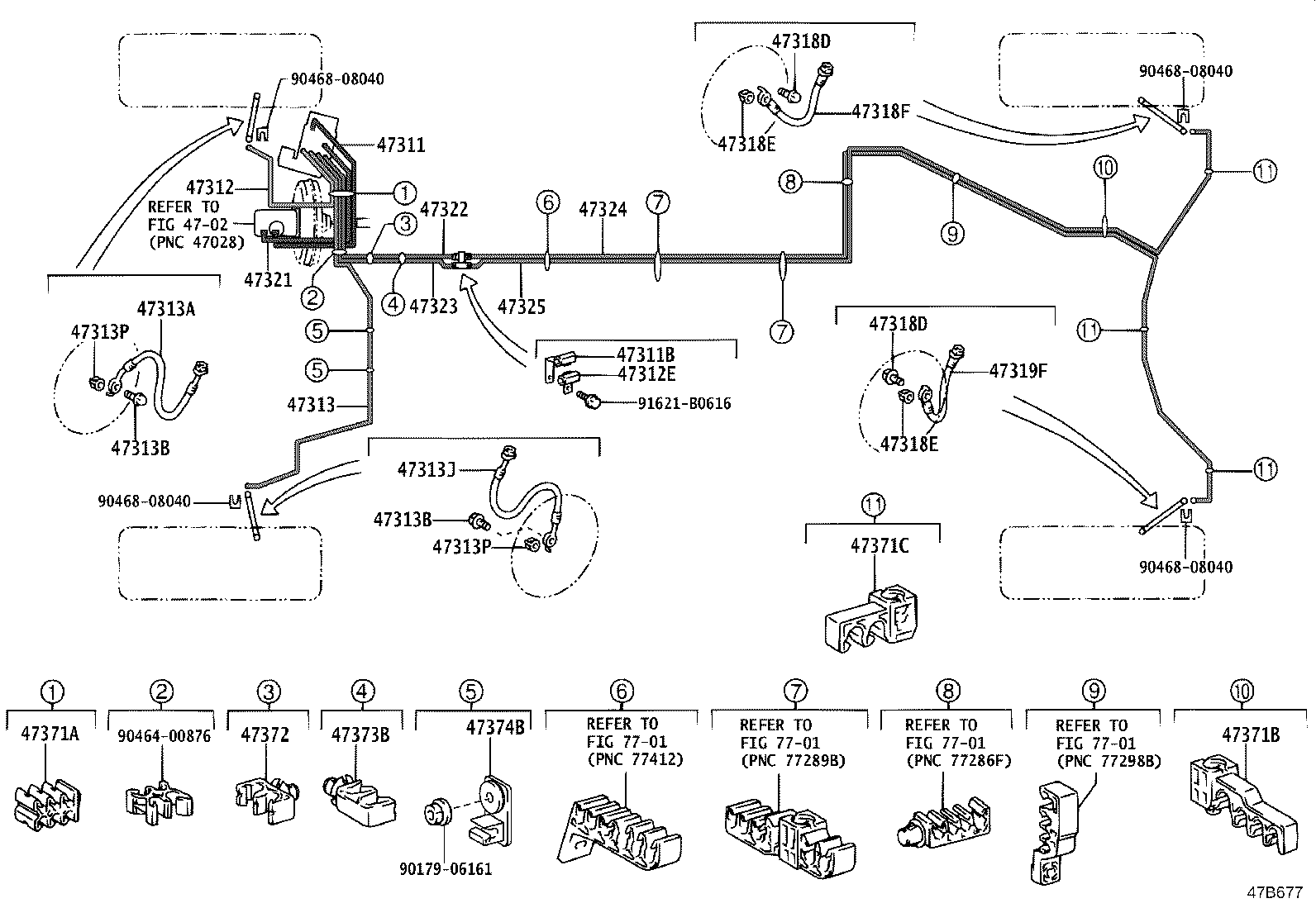 44050-30180 ACTUATOR ASSY, BRAKE product image