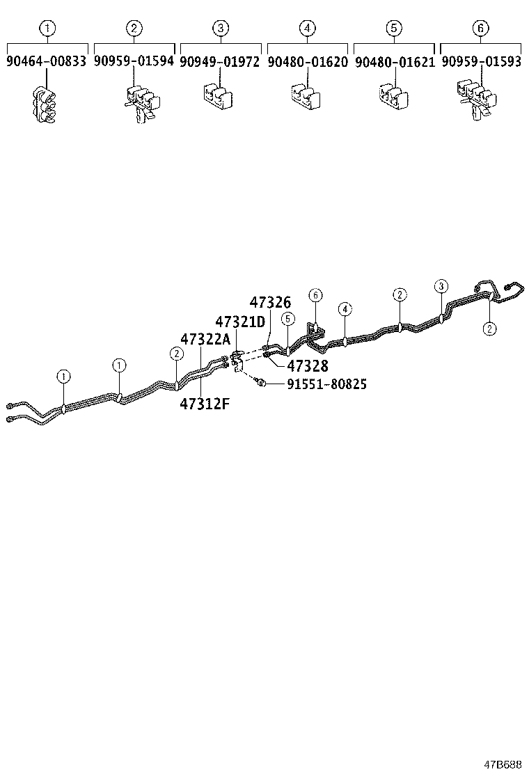 44050-37583 ACTUATOR ASSY, BRAKE product image