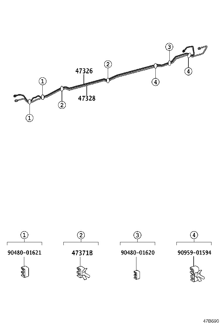44050-37583 ACTUATOR ASSY, BRAKE product image
