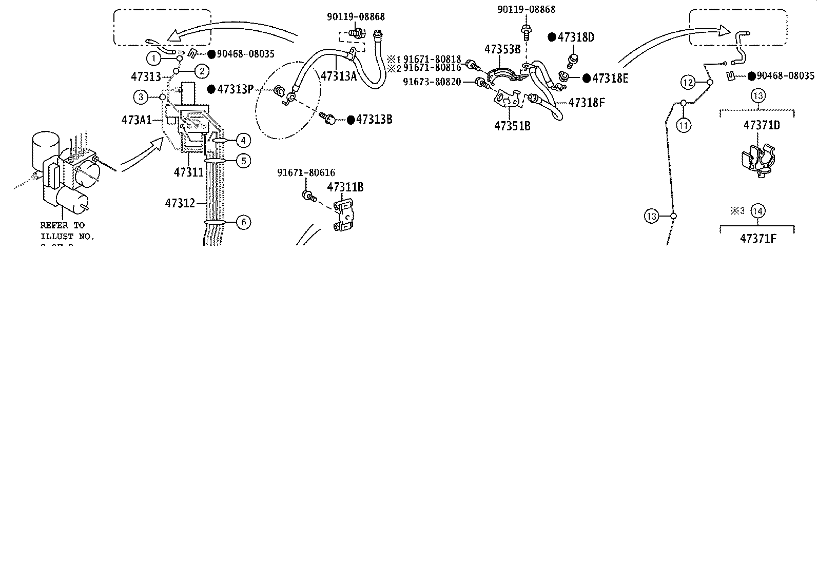 44050-12J33 ACTUATOR ASSY, BRAKE product image