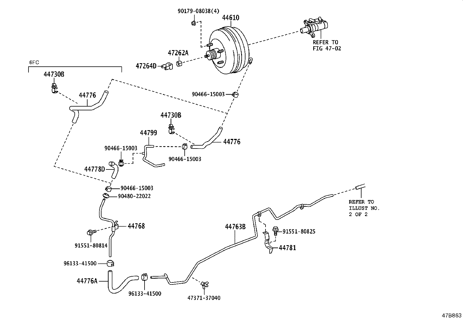44610-37270 BOOSTER ASSY, BRAKE product image