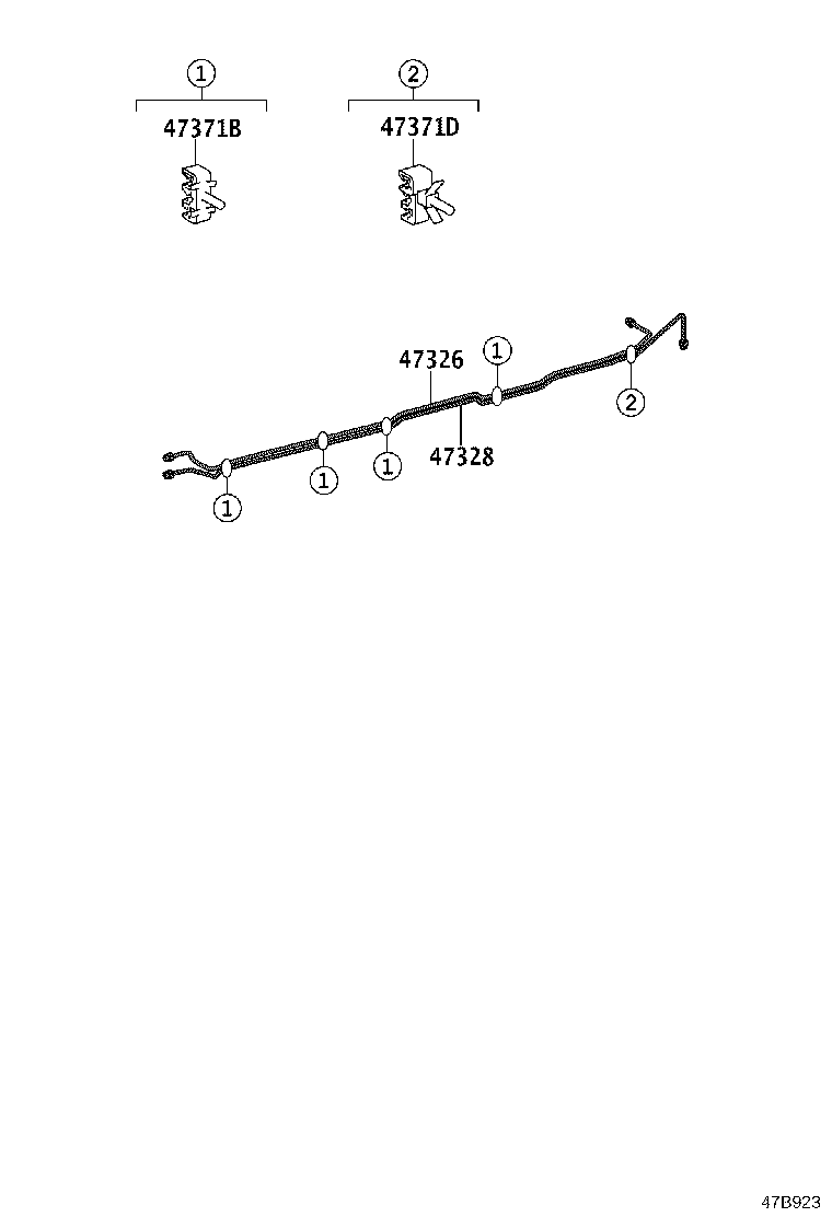 44050-37583 ACTUATOR ASSY, BRAKE product image