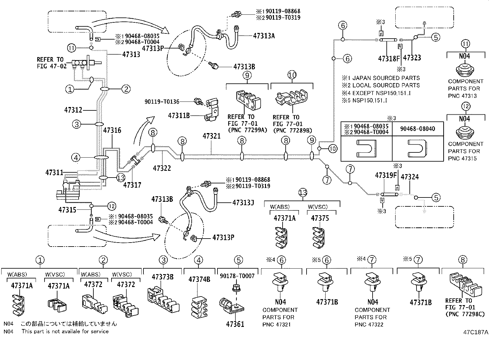 44507-0D050 BRACKET ASSY, BRAKE ACTUATOR product image