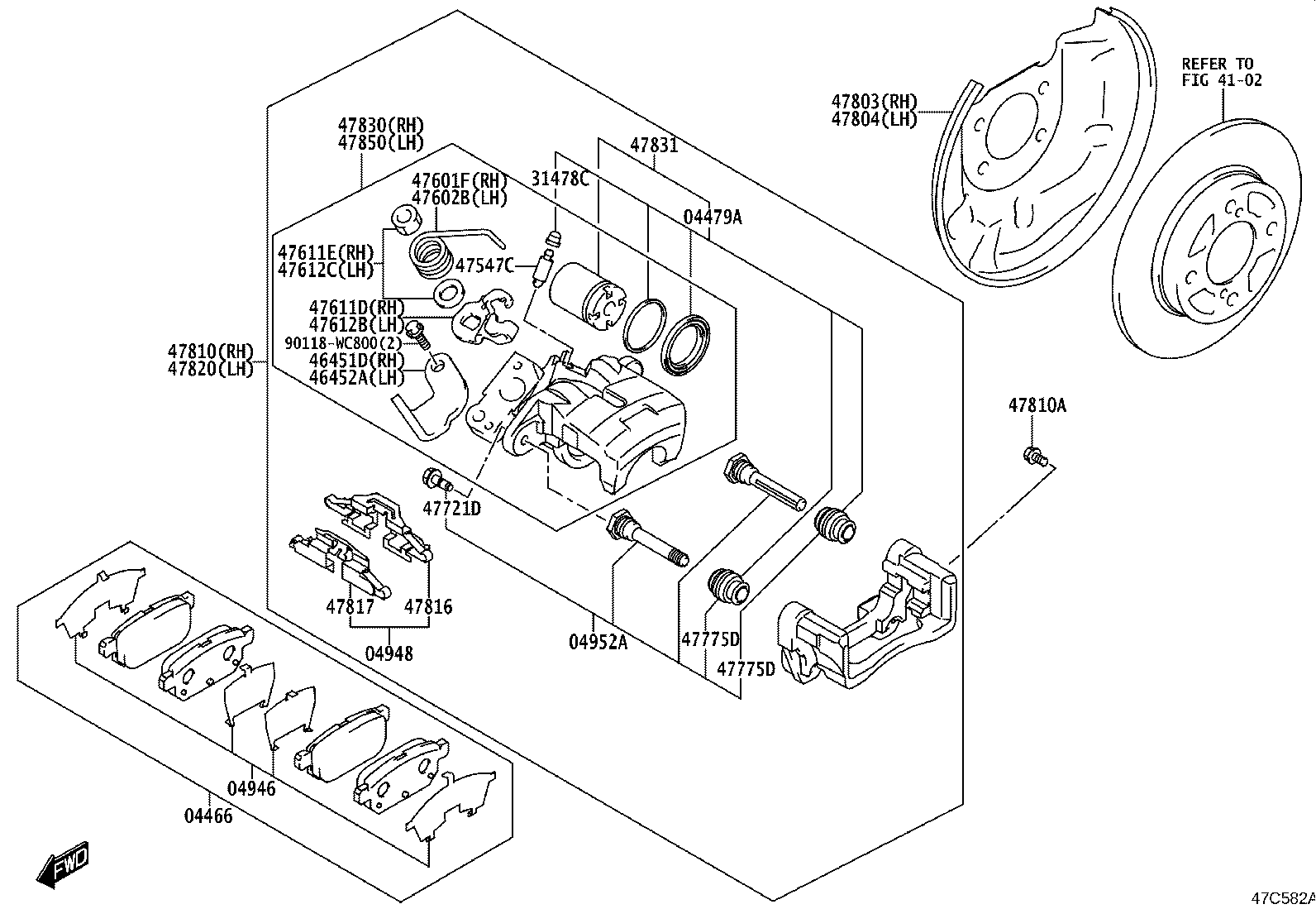 46295-WC001 SPRING, TORSION(FOR PARKING BRAKE CRANK RH) product image