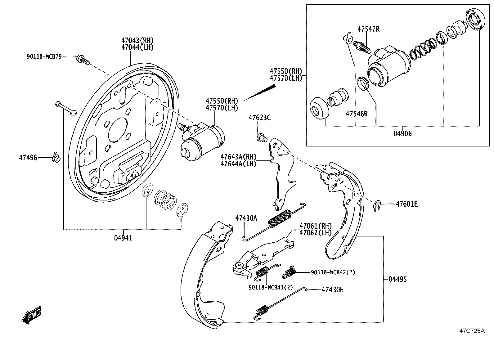 47547-WC004 PLUG, BLEEDER(FOR DRUM BRAKE, REAR) product image