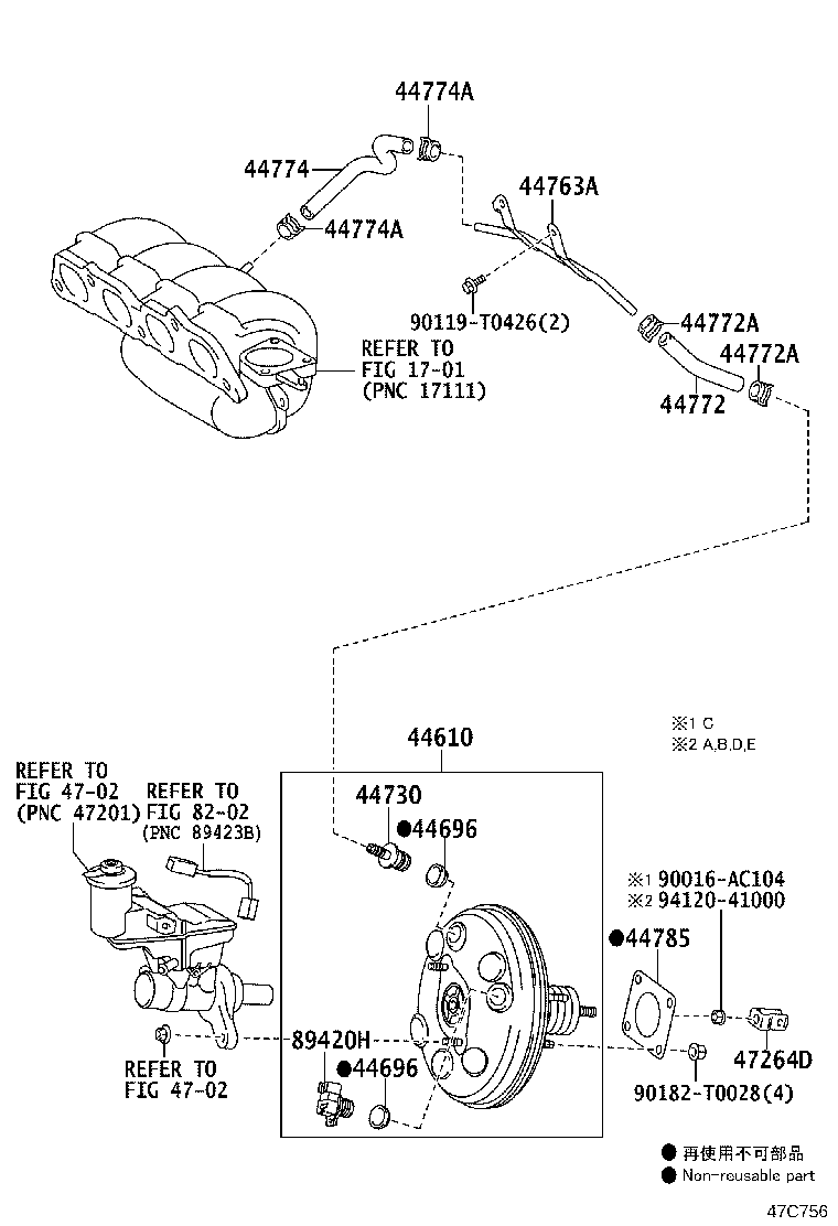 44610-0DD40 BOOSTER ASSY, BRAKE product image
