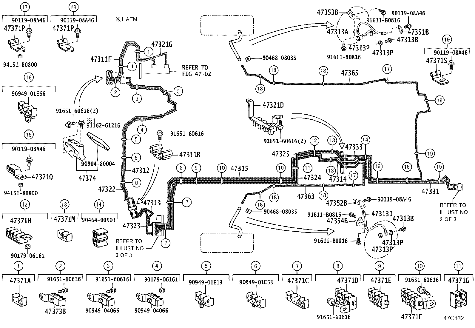 44050-36040 ACTUATOR ASSY, BRAKE product image