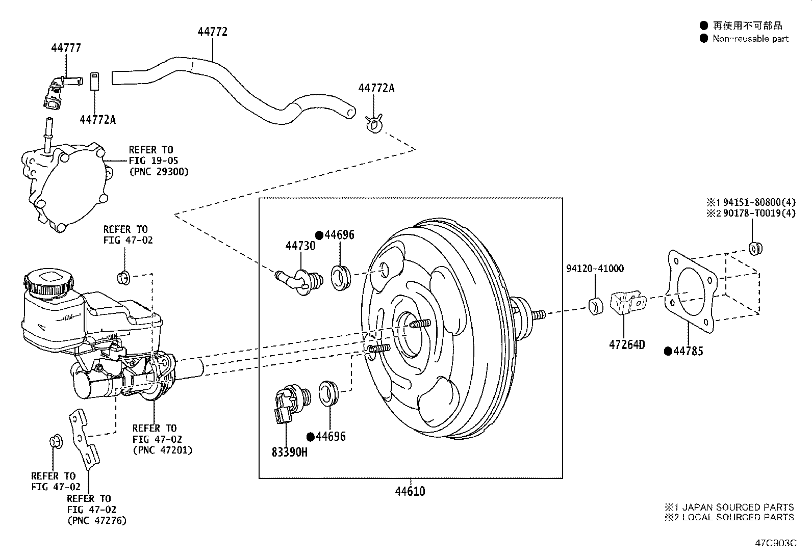 44610-0A030 BOOSTER ASSY, BRAKE product image