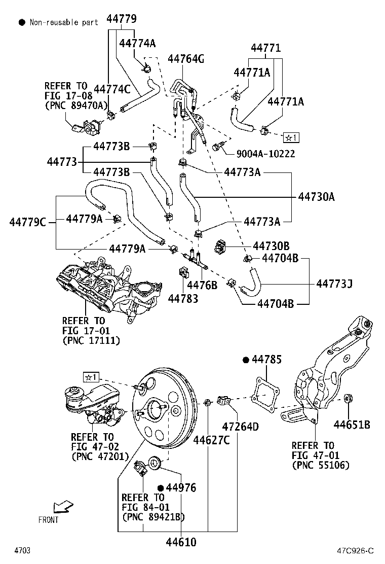 90044-67161 CLIP(FOR HOSE) product image
