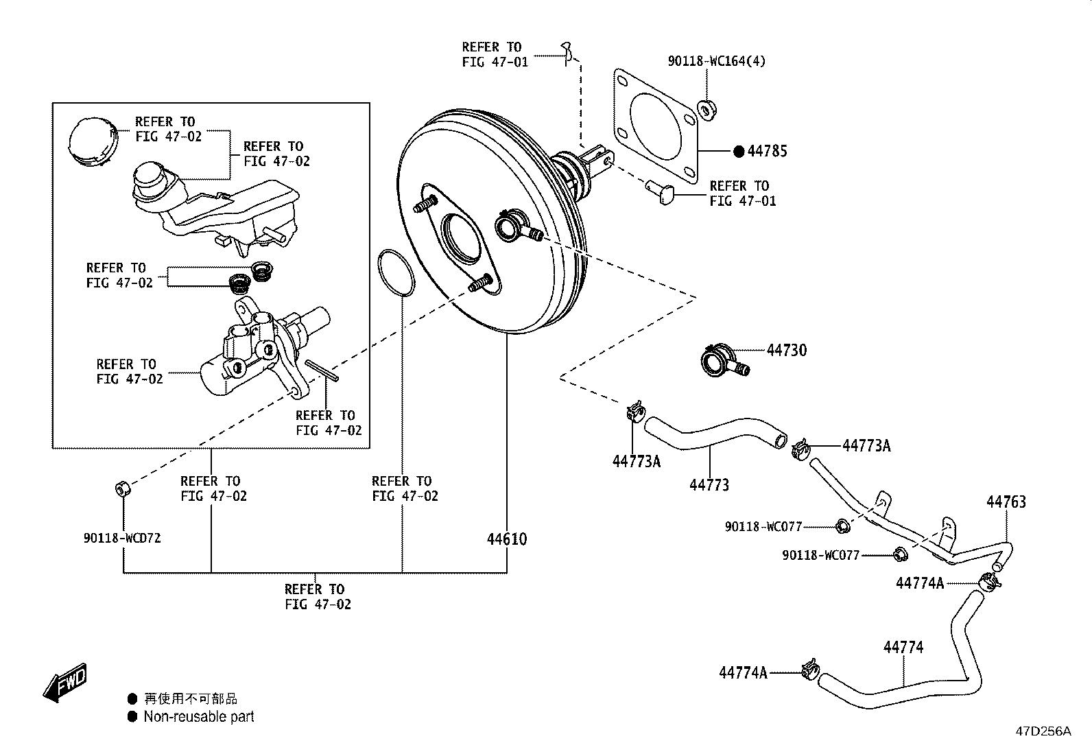 44610-WC013 BOOSTER ASSY, BRAKE product image
