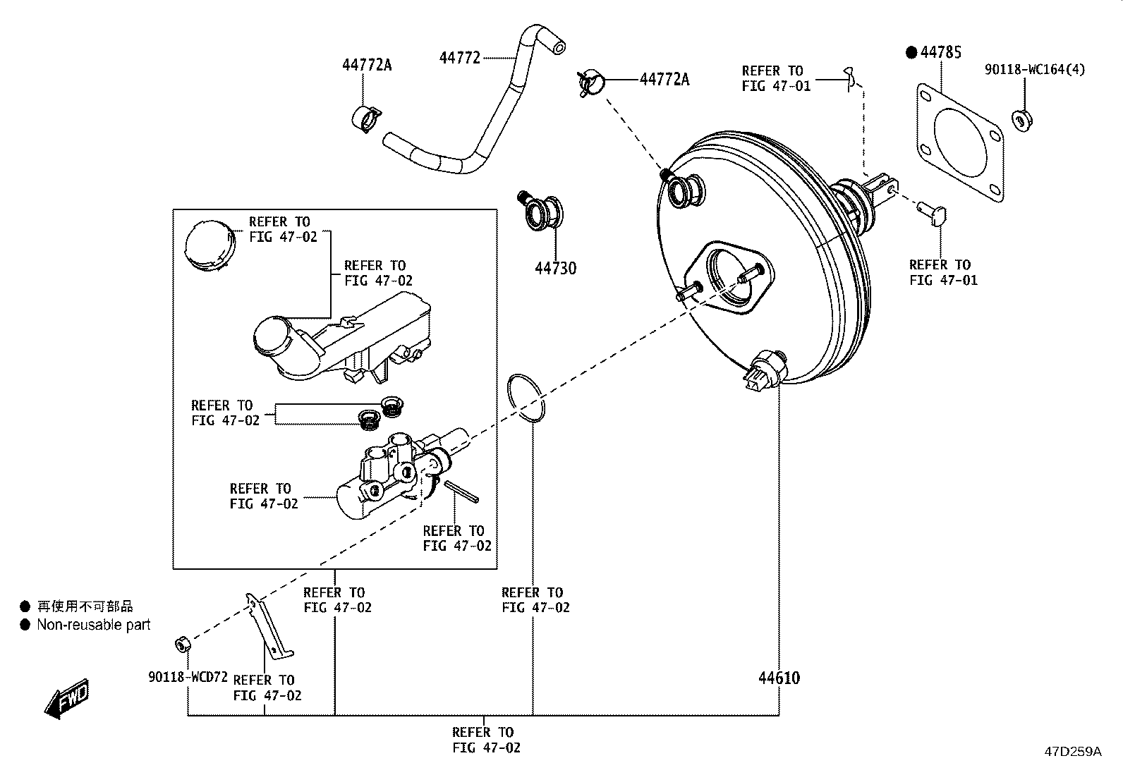 44610-WC013 BOOSTER ASSY, BRAKE product image