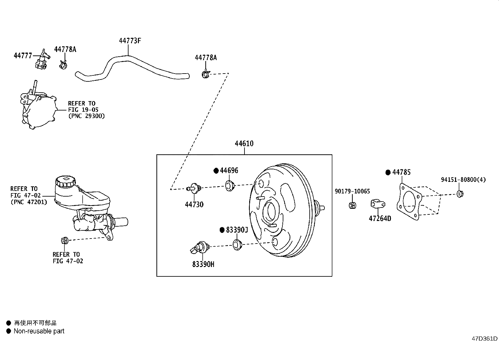 44773-78040 HOSE, UNION TO CHECK VALVE product image
