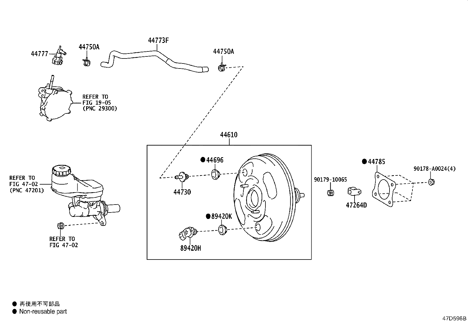 44773-F6010 HOSE, UNION TO CHECK VALVE product image