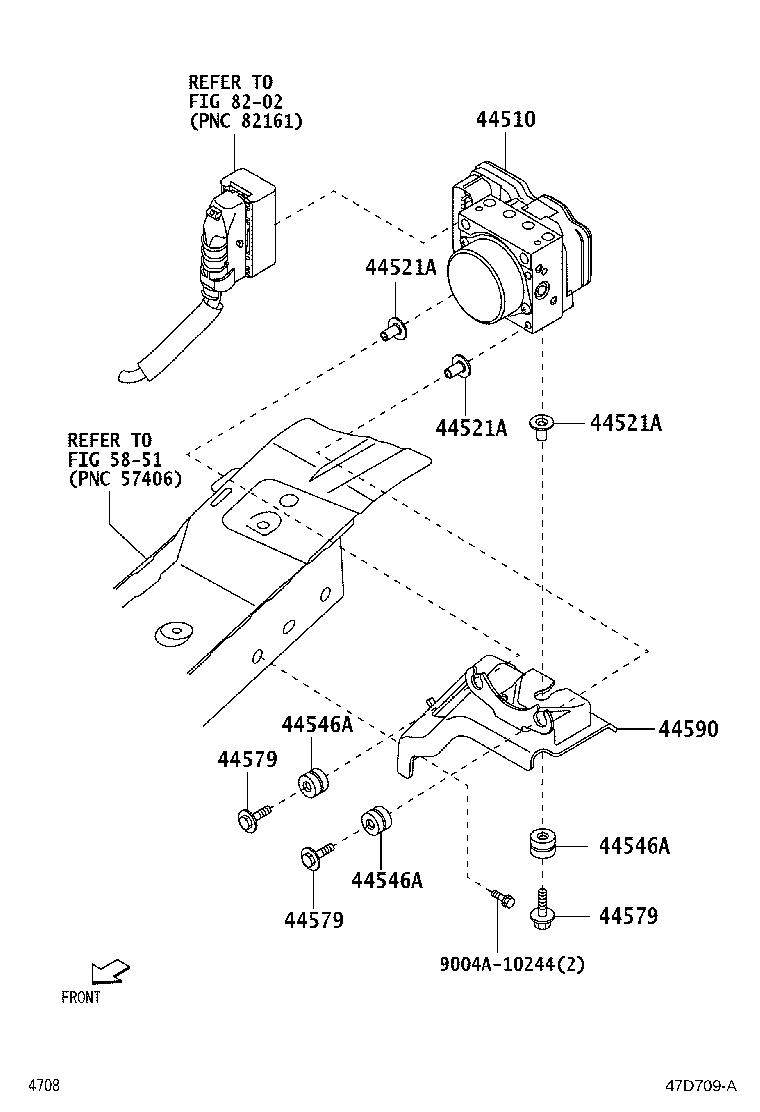 44050-B5370 ACTUATOR ASSY, BRAKE product image