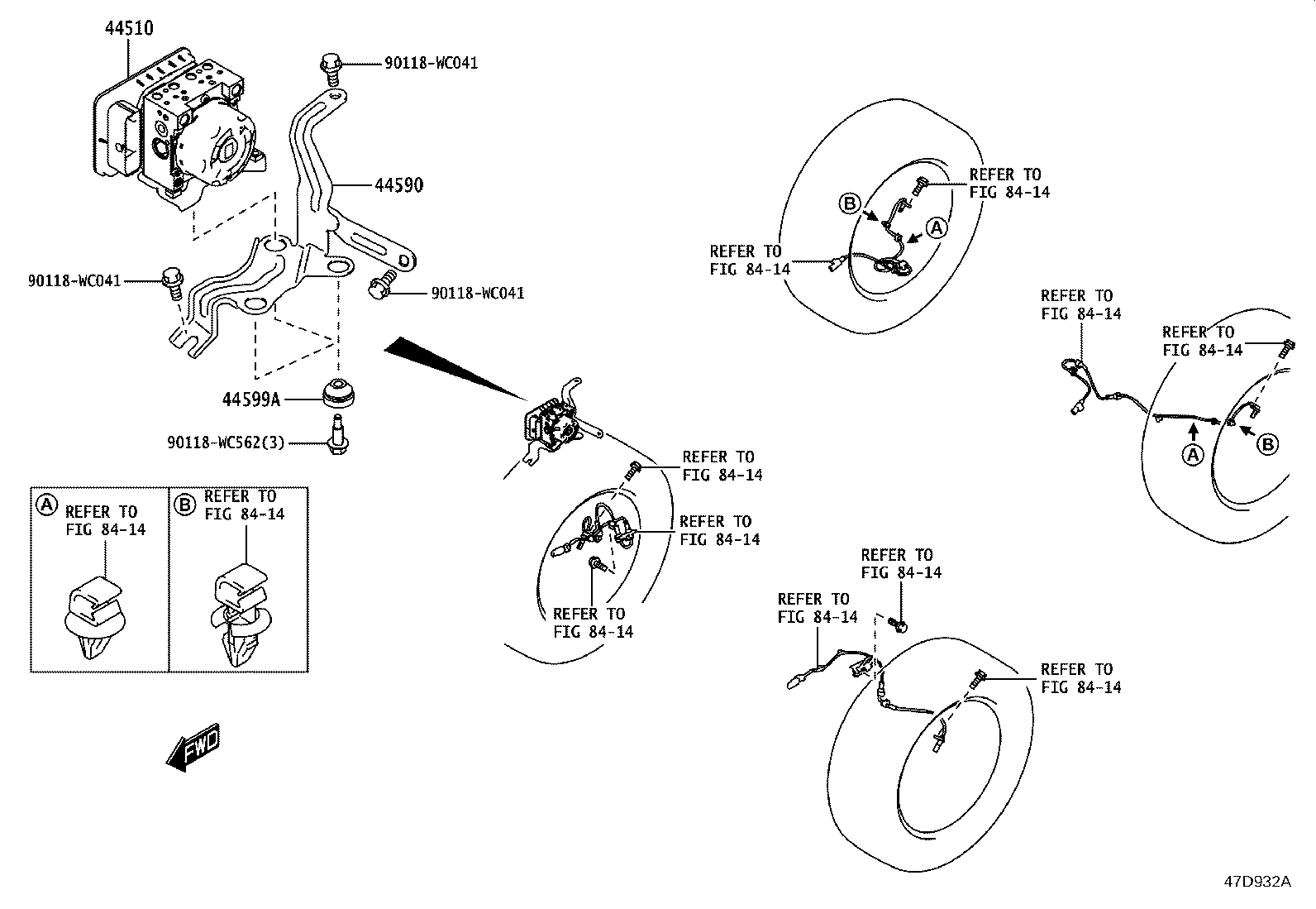 44050-WC021 ACTUATOR ASSY, BRAKE product image