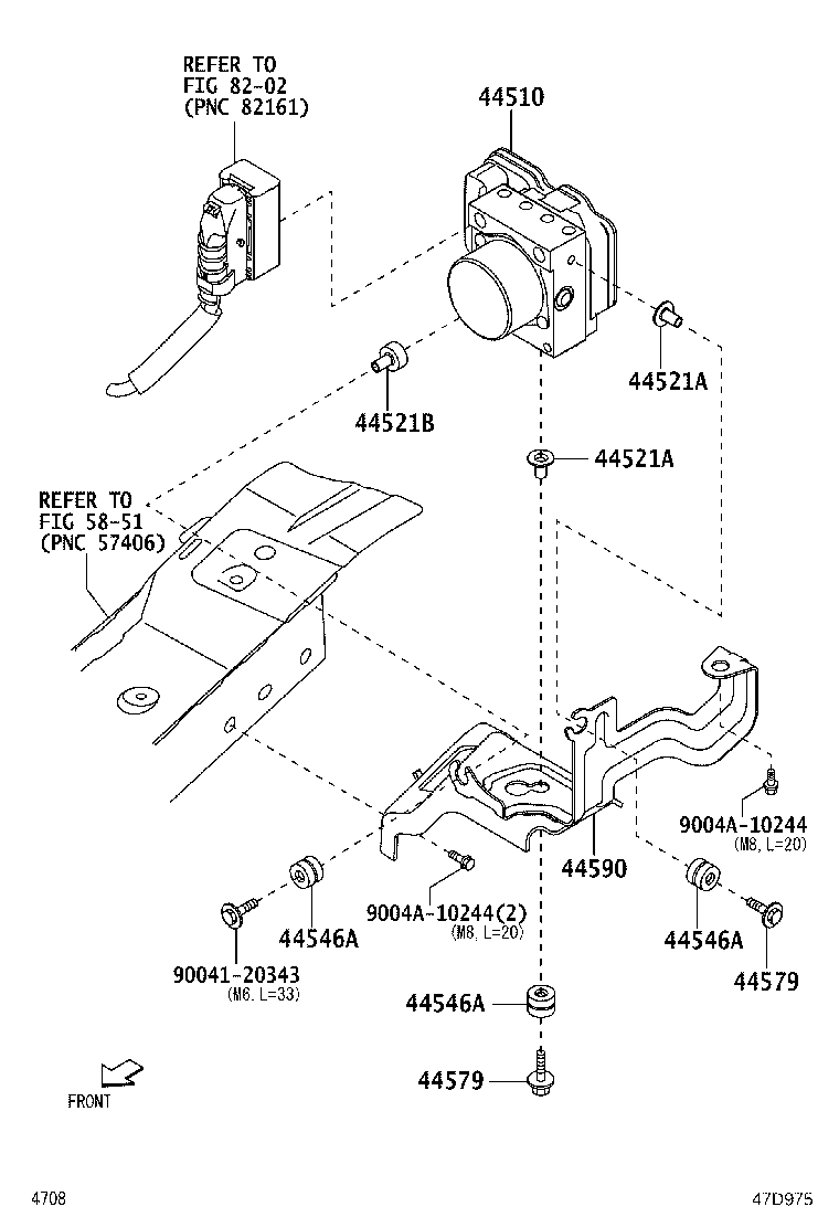 44050-B5570 ACTUATOR ASSY, BRAKE product image