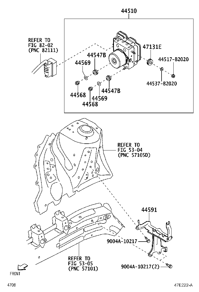 44050-BZB00 ACTUATOR ASSY, BRAKE product image