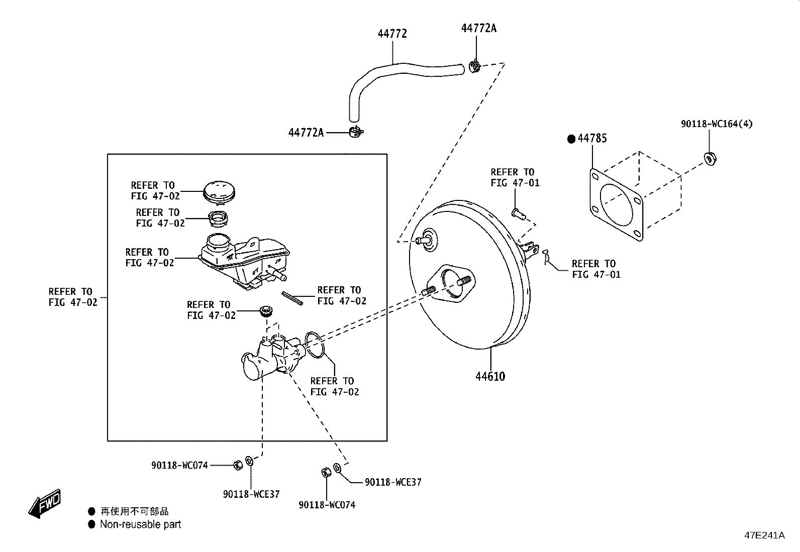 44610-WC026 BOOSTER ASSY, BRAKE product image