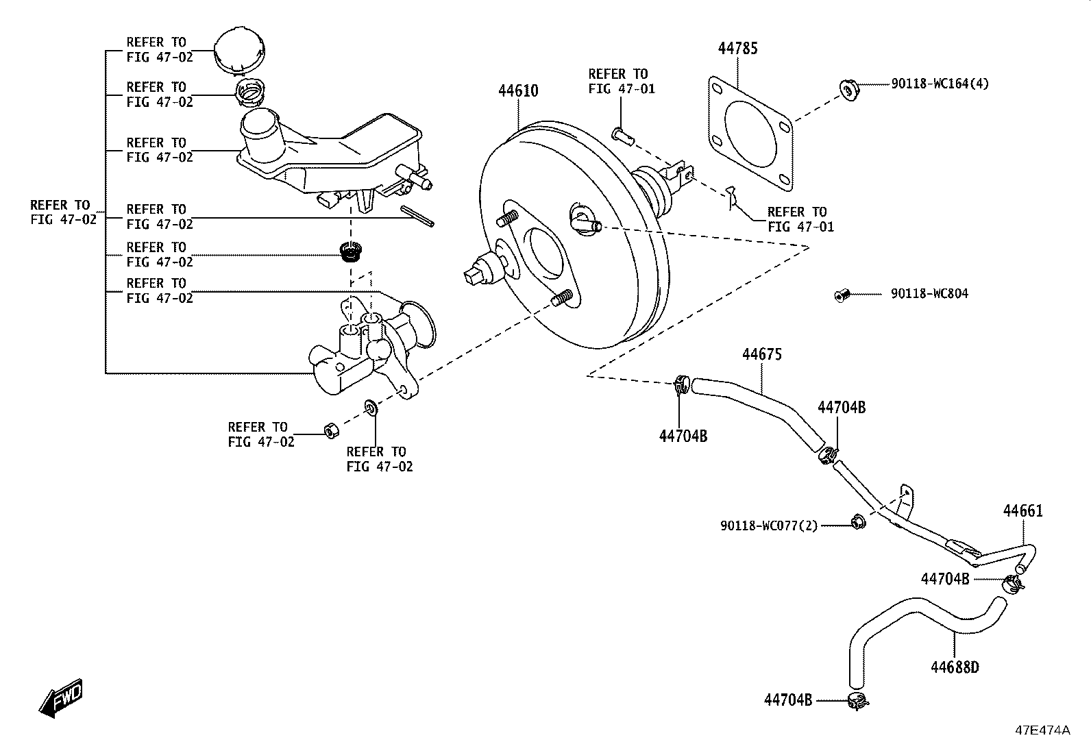 44610-WC039 BOOSTER ASSY, BRAKE product image