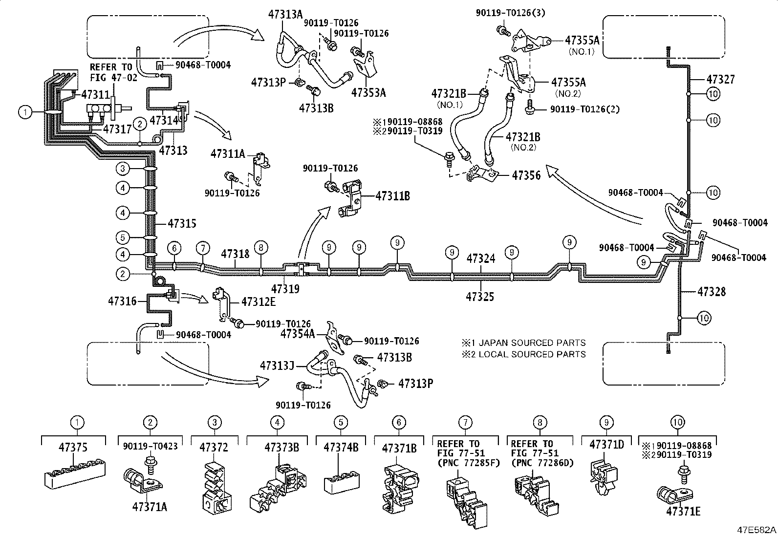 44050-71M70 ACTUATOR ASSY, VSC product image