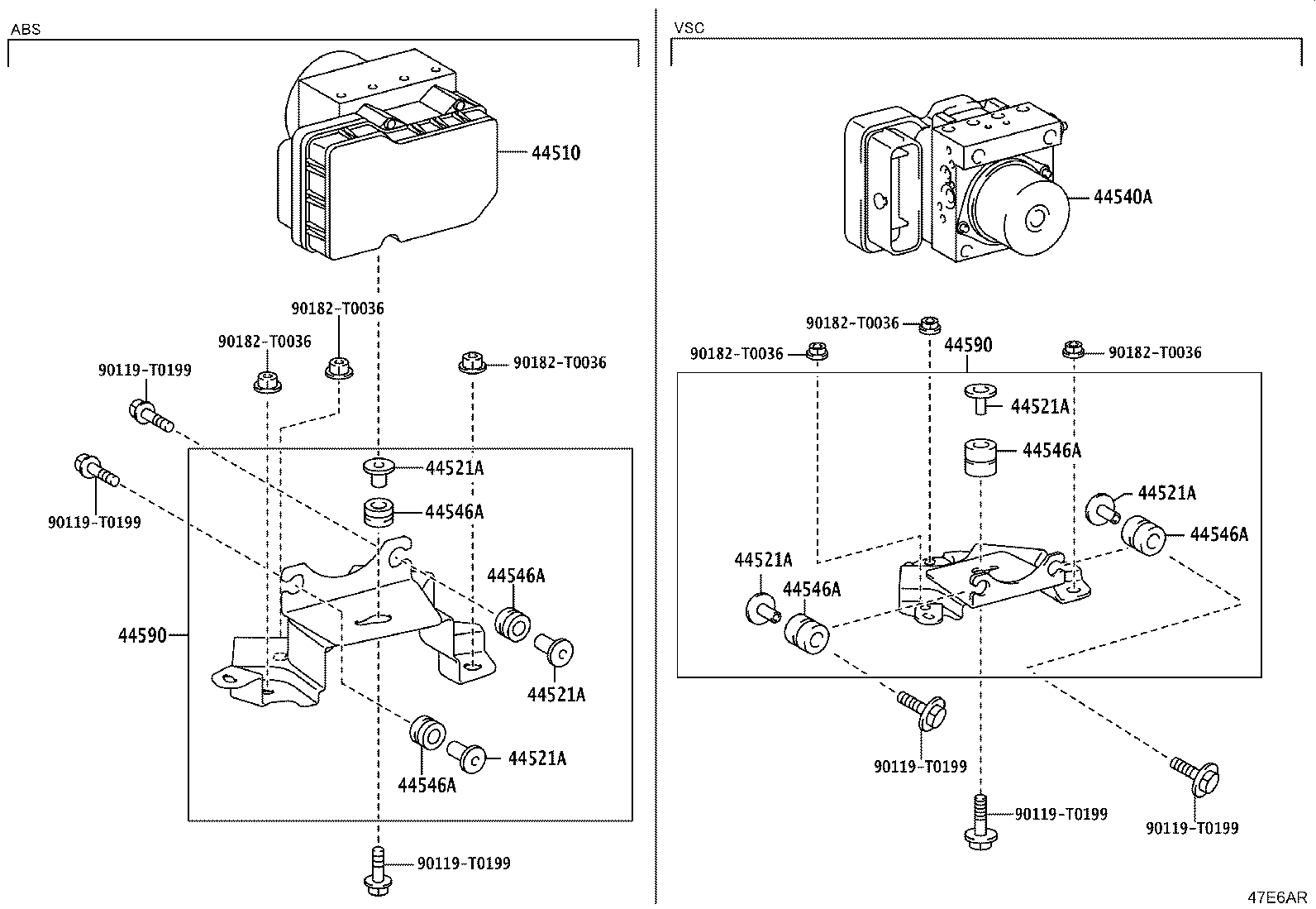 44050-0KF60 ACTUATOR ASSY, BRAKE product image