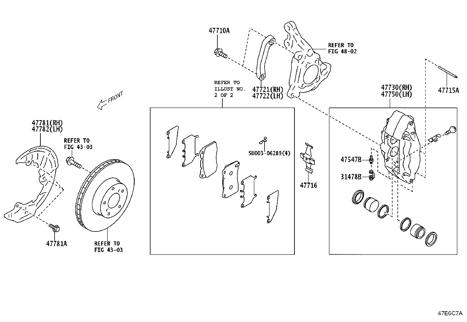 SU003-10626 PAD KIT, DISC BRAKE, FRONT product image