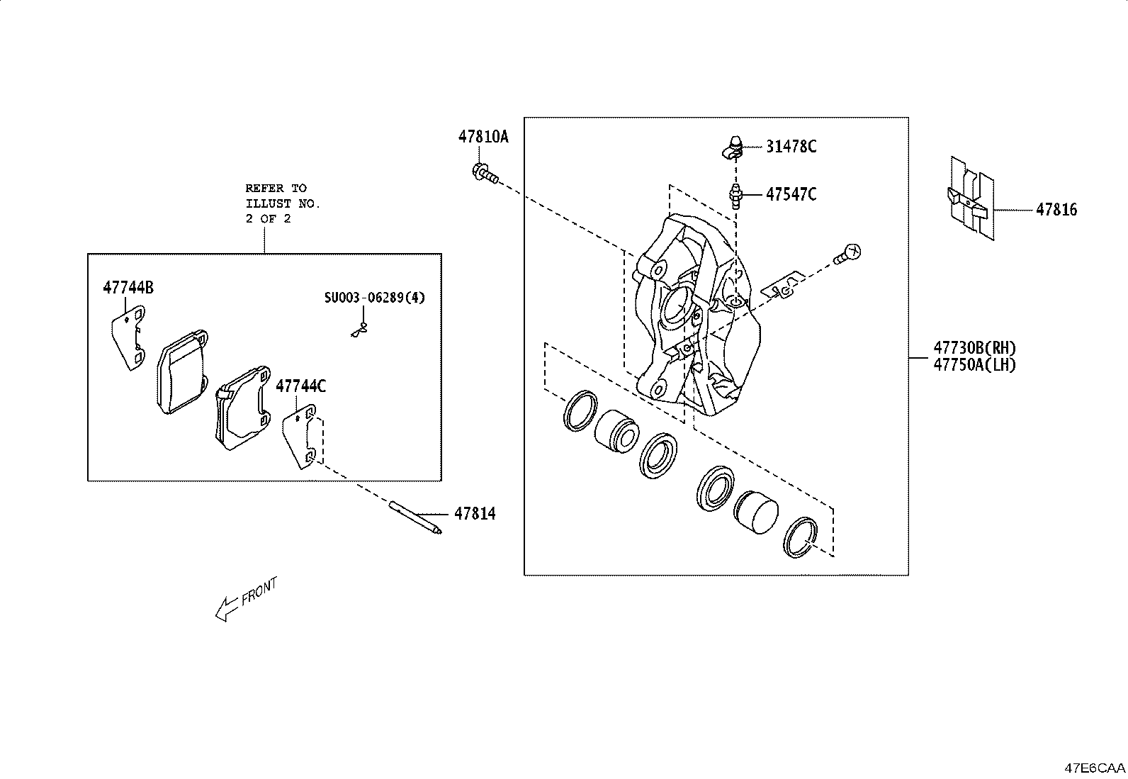 SU003-10793 PAD KIT, DISC BRAKE, REAR product image