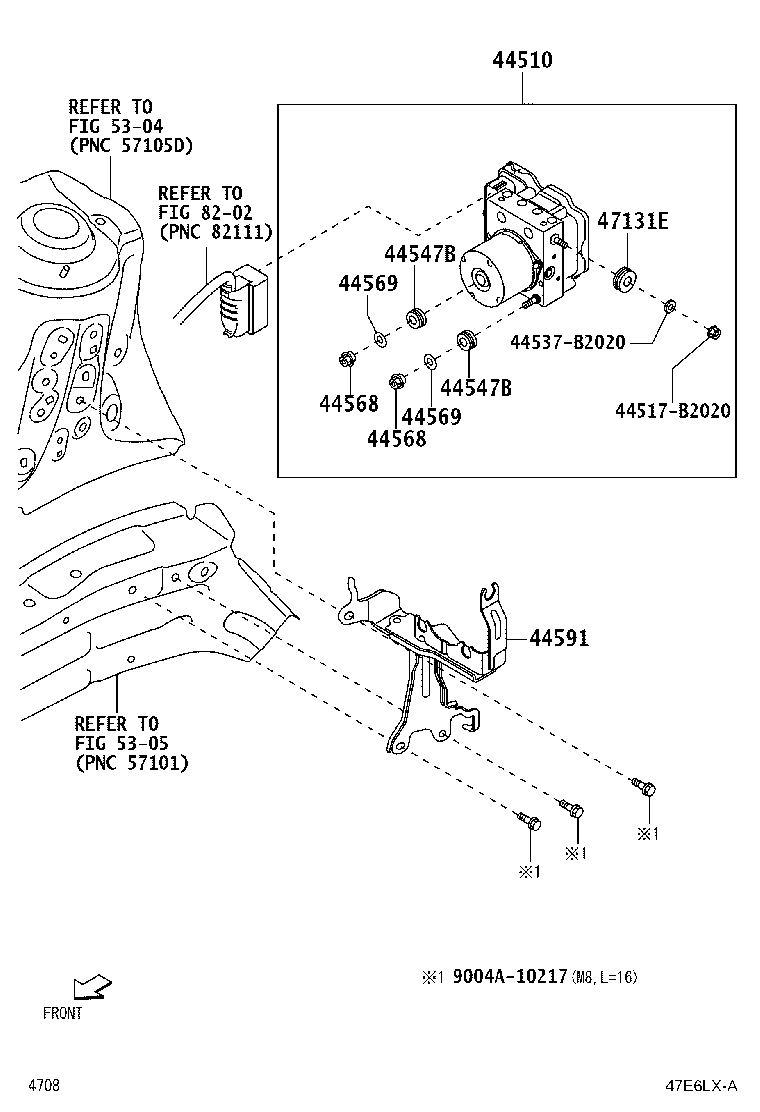44050-BZ200 ACTUATOR ASSY, BRAKE product image
