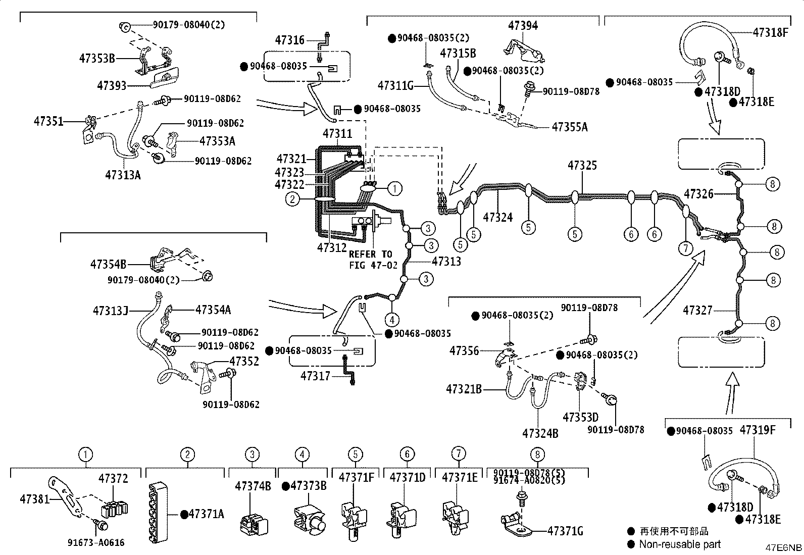 44050-60710 ACTUATOR ASSY, BRAKE product image