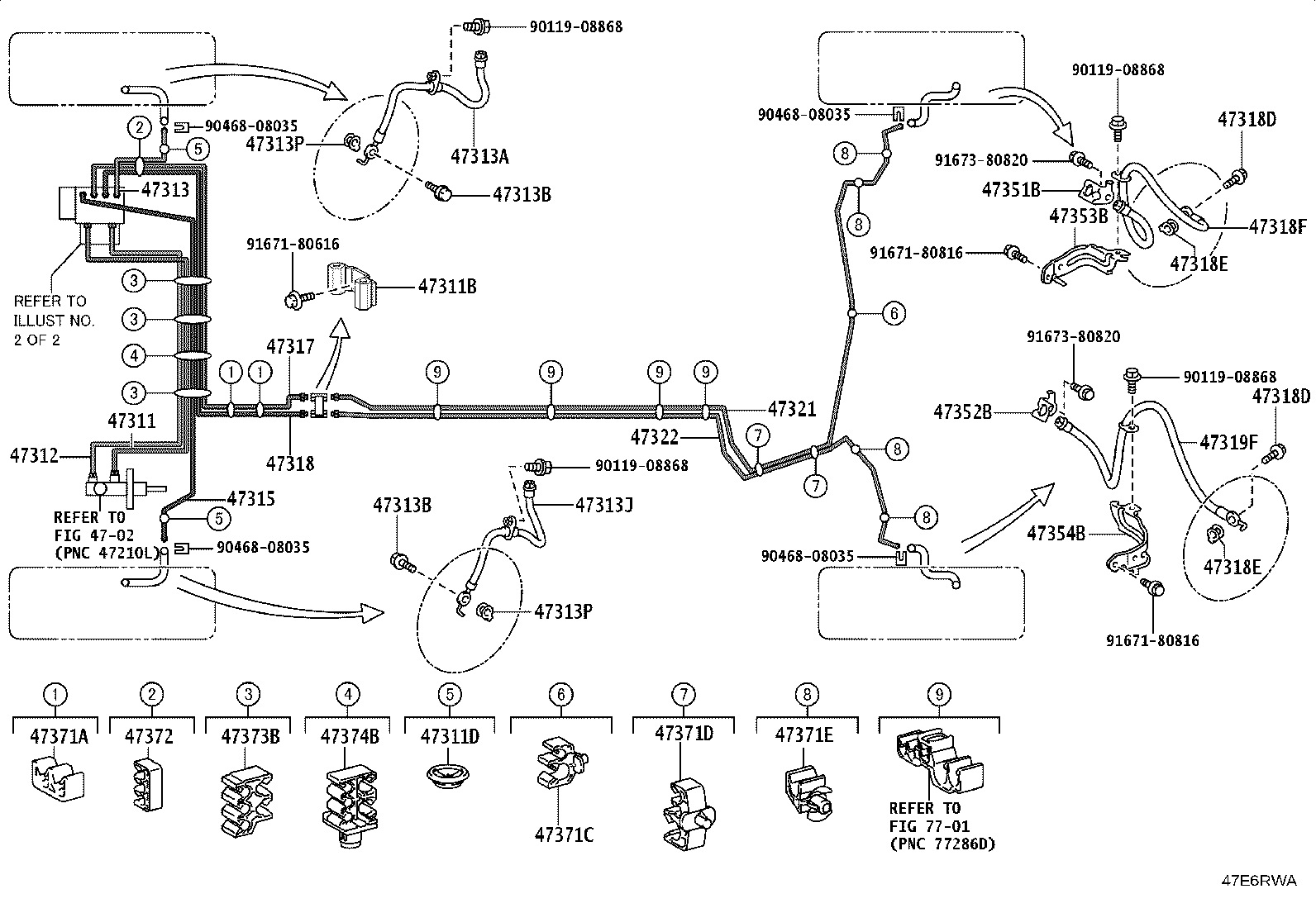 44050-16230 ACTUATOR ASSY, BRAKE product image