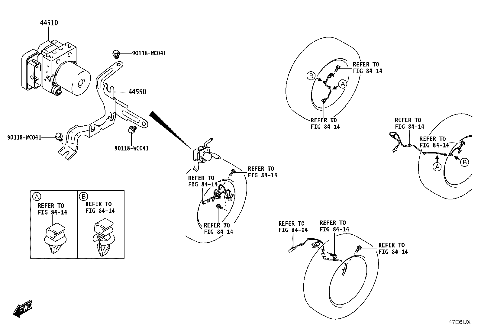 44050-WC023 ACTUATOR ASSY, BRAKE product image