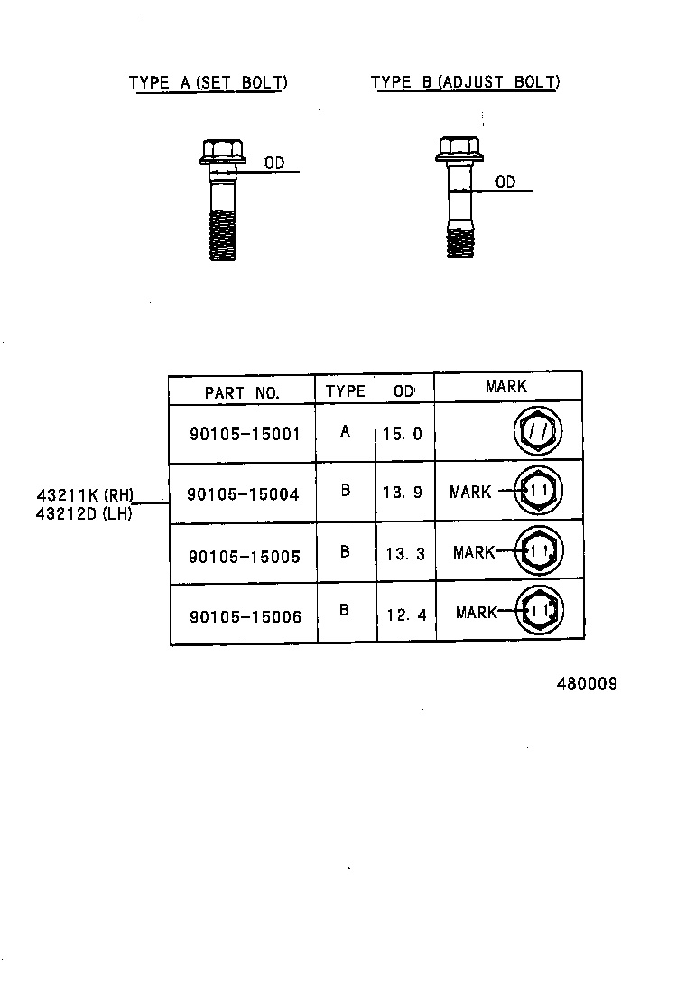 43330-09090 JOINT ASSY, LOWER BALL, FRONT RH product image