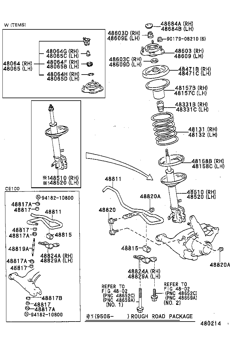 48131-1K690 SPRING, FRONT COIL, RH product image