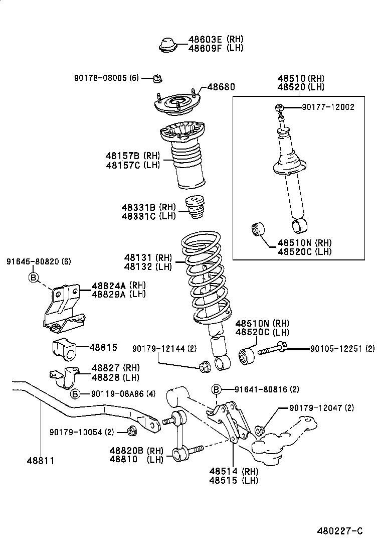 48131-3A110 SPRING, FRONT COIL, RH product image