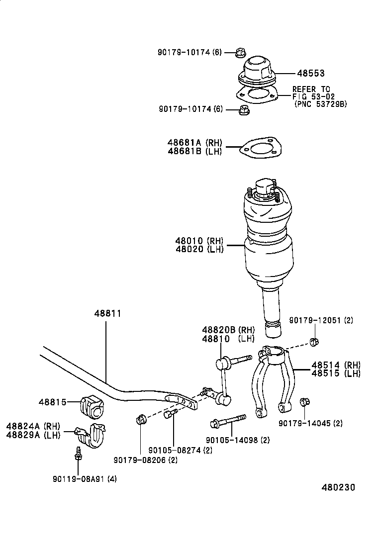 48131-3A110 SPRING, FRONT COIL, RH product image