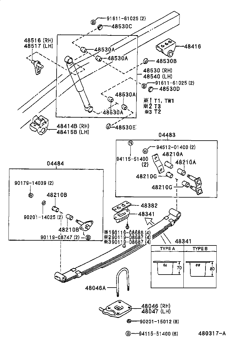 48231-35100 SPRING, COIL, REAR product image