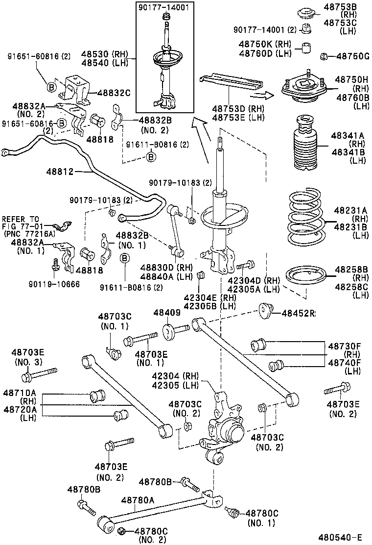 48818-21040 BUSH, STABILIZER, REAR product image