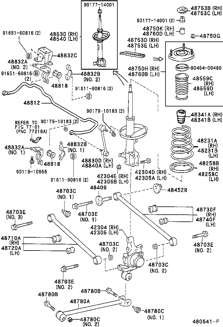 48818-21040 BUSH, STABILIZER, REAR product image