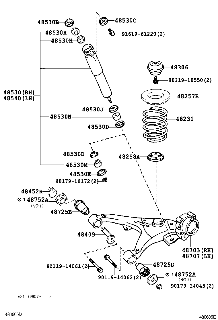 48231-26440 SPRING, COIL, REAR product image