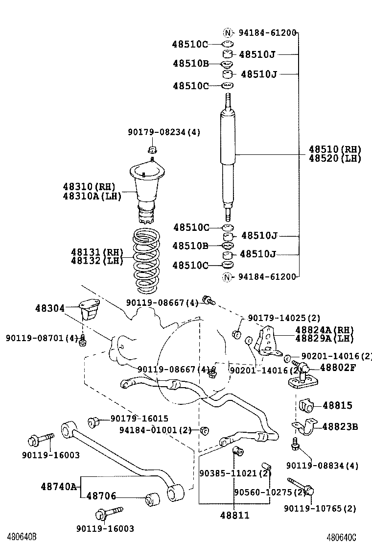 48131-6B080 SPRING, FRONT COIL, RH product image