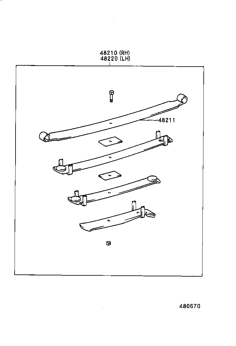 48531-39786 ABSORBER ASSY, SHOCK, REAR RH product image