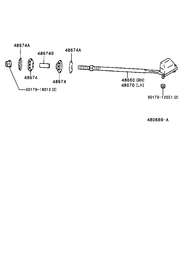 48131-30810 SPRING, FRONT COIL, RH product image