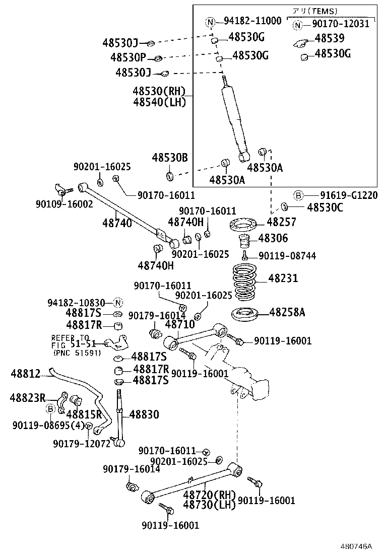 48231-35100 SPRING, COIL, REAR product image