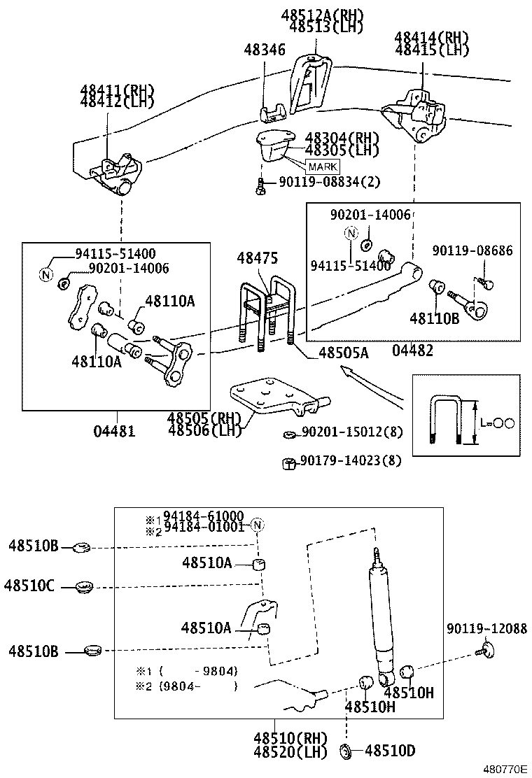 48131-60392 SPRING, FRONT COIL, RH product image