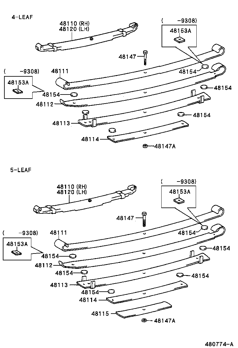 48131-60392 SPRING, FRONT COIL, RH product image