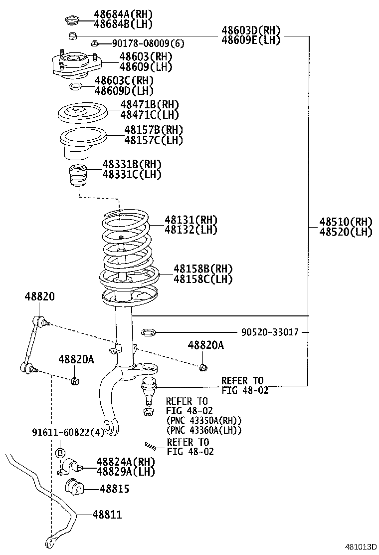 48131-2T270 SPRING, FRONT COIL, RH product image