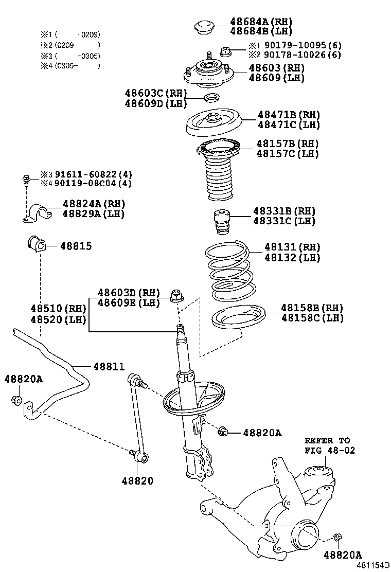 48131-63010 SPRING, FRONT COIL, RH product image
