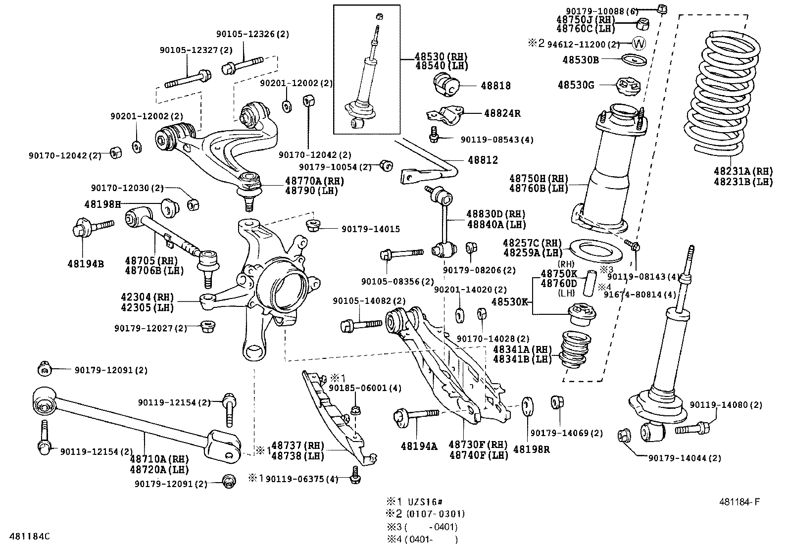 48231-3A070 SPRING, COIL, REAR RH product image